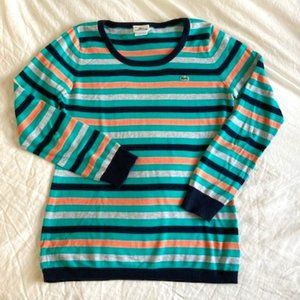 Striped Lacoste Sweater - Size 38